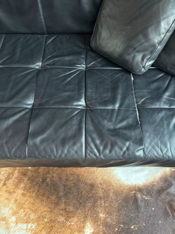 Zanotta Alfa 1325 Sofa + Chaise Longue – 3-5 seaters, Leather (photo 4 of 5)