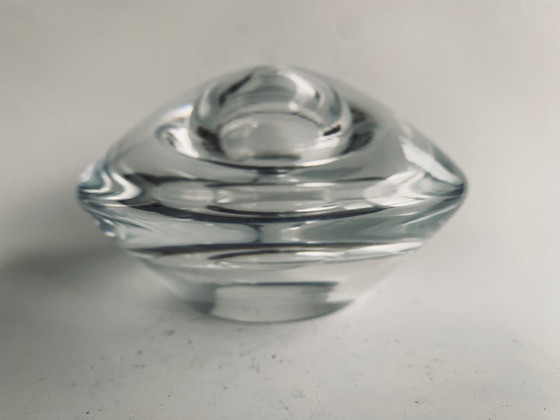 Image 1 of Leerdam-style glass vase – possibly designed by Floris Meydam – ca. 1950–1970