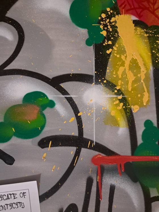 Image 1 of Matías MACHADO - Cromo Original - Pintura de Artista