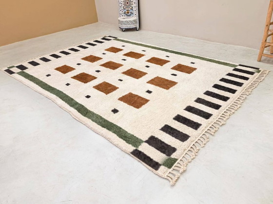 Image 1 of Handgeknüpfter marokkanischer Teppich, 200 cm x 300 cm