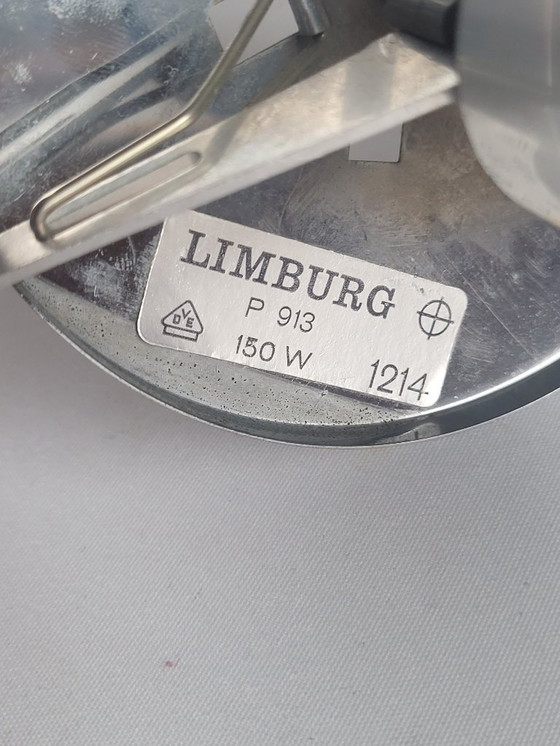 Image 1 of 6x Glashutte Limburg pendant lights 1970s