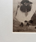 Jan Mankes 1889-1920 / Originele Heliogravure 2 Jonge Eksters 1923