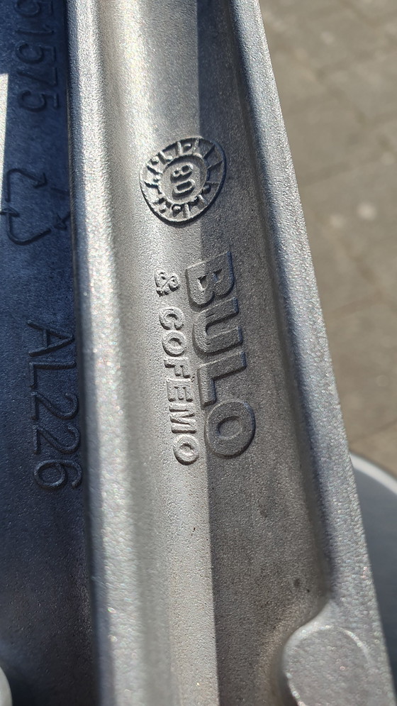 Image 1 of Table basse design Kei BULO organique, plaquée chêne brun foncé