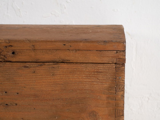 Antieke massief houten kist (ca. 1900) #81 – Opbergkast, Rustic (photo 29 of 40)