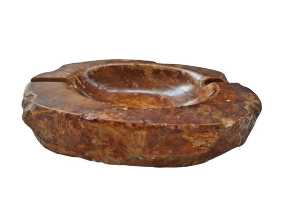 Image 1 of Cendrier vintage élégant en onyx fin – Design italien des années 1960
