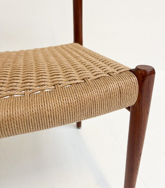 Image 1 of Sedia modello 75 restaurata di Niels O. Möller, anni '50