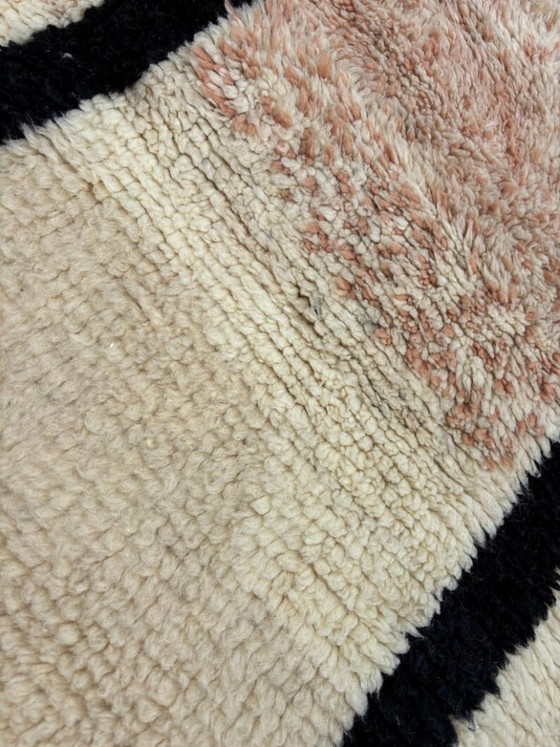 Image 1 of Modern Marokkaans Berber wollen tapijt – Handgemaakt wollen tapijt