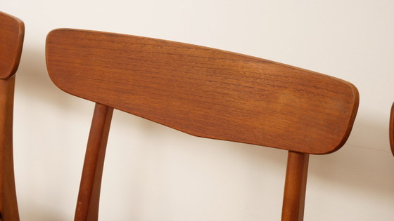 Image 1 of 4 sillas de comedor | Farstrup | Modelo 210 | Restaurado
