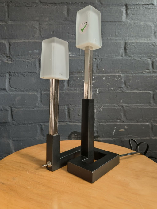 2 Ikea Korsby lámparas de mesa vintage elegantes