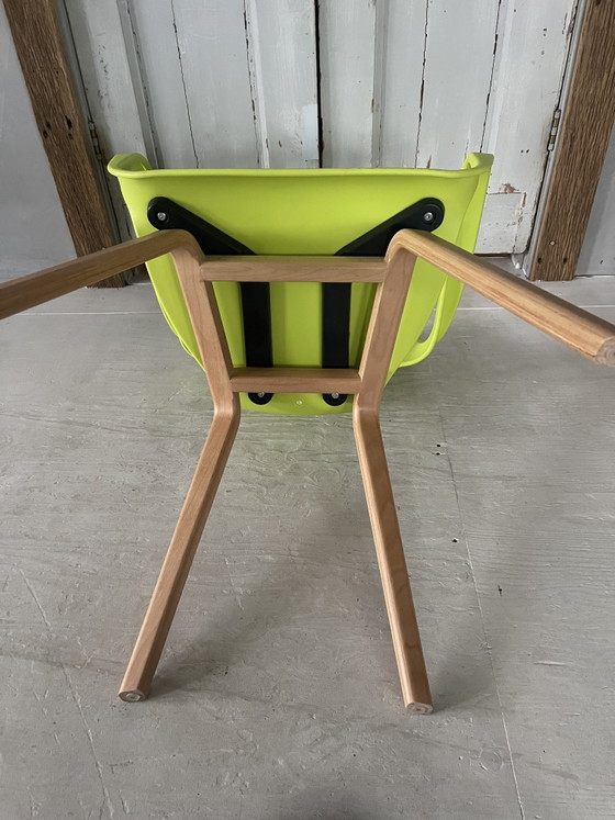 4 X Design Chair Plastic – Dining chairs, Metal (photo 5 of 6)