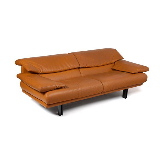 Alanda Bank van Paolo Piva voor B&B Italia, jaren 80 – Banken, Leather, Metal (photo 6 of 10)