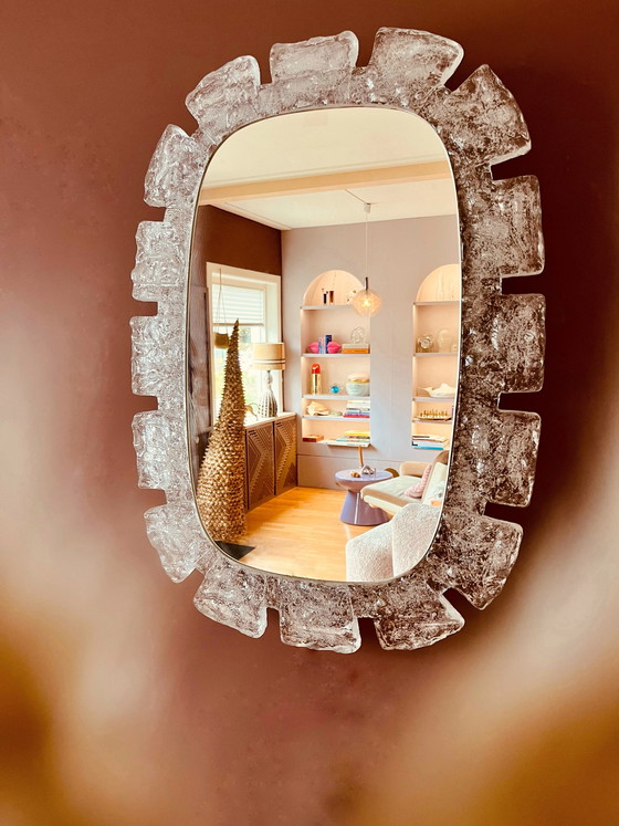 Image 1 of Miroir et éclairage Egon Hillebrand années 70