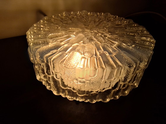 Image 1 of Lámpara de techo masiva jaren 80