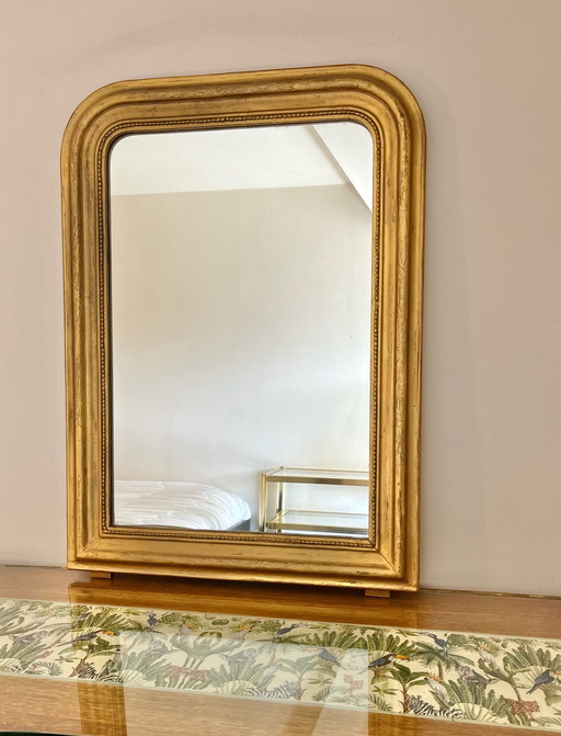 Espejo antiguo de 82x60 cm.