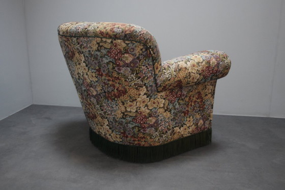Image 1 of Fauteuil club design, années 1940.