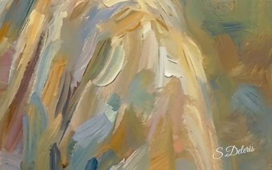 Image 1 of Jesus, Mary and Joseph "The Jesus Prayer" (120x60) cm