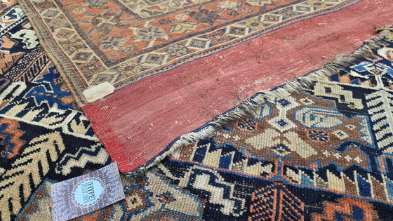 Image 1 of Handmade Antiek Persian wool Qashqai carpet Tribal Nomad 148x258cm