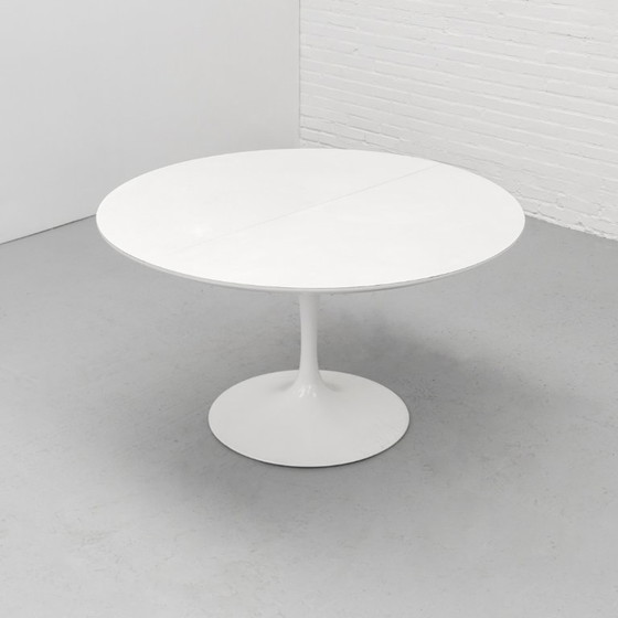 Image 1 of Knoll Tulip Extendable Dining Table Eero Saarinen, 1980