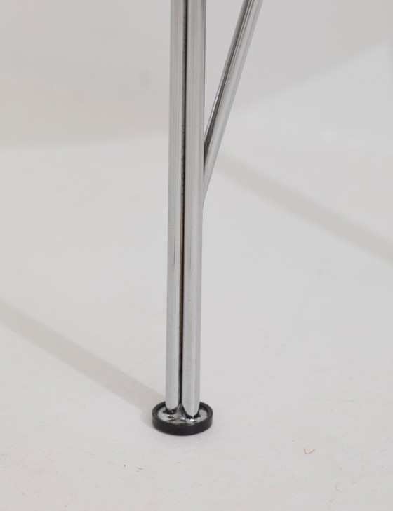 Image 1 of 4 sedie/poltroncine cromate "Lune d'Argent" di Pascal Mourgue per Fermob, vintage circa 1985