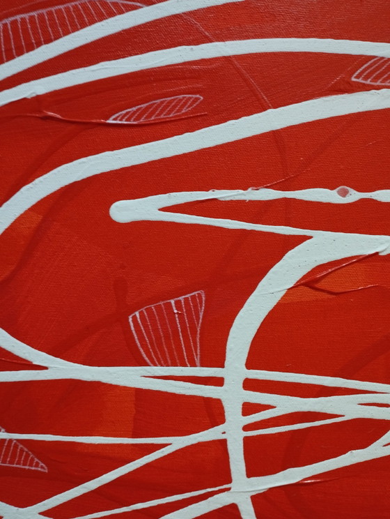Antadze Abstract Composition XXL – Paintings & Drawings, Canvas, Textile (photo 10 of 15)