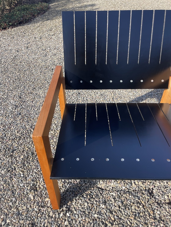 Image 1 of Slit Chair - Bernt Petersen voor Carl Hansen Denemarken.