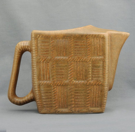 Image 1 of Vintage Mid Century Pitcher Barware Jug C1950 France