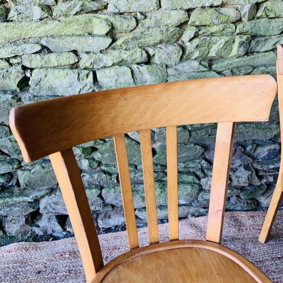 Image 1 of Juego de 4 sillas de bistró