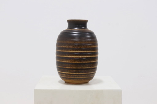 Vintage Studio Pottery Trio Vase 1960s