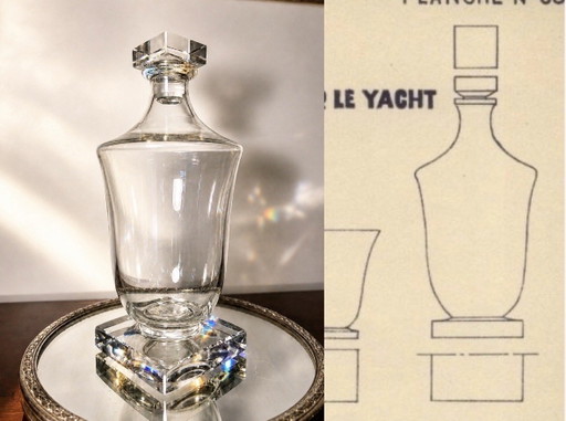 Jarra Baccarat Modelo ´Pour Le Yacht’ – glazen karaffen, Crystal