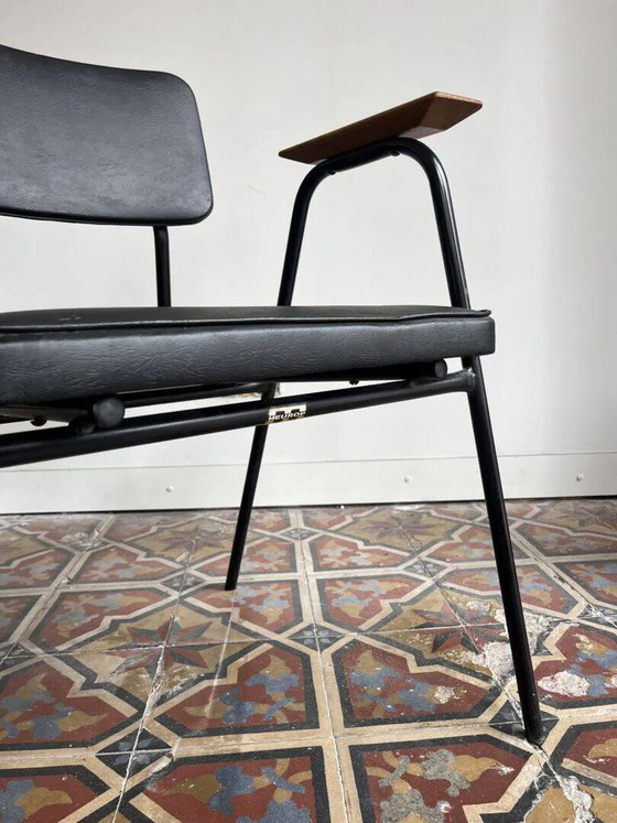 'M-Chair', Pierre Guariche per Meurop (Belgio) – Poltrone, Wood, Metal, Bauhaus (photo 6 of 10)