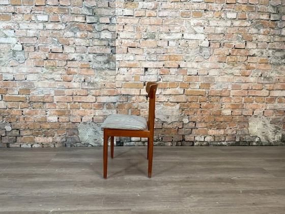 Image 1 of 4x Vintage Deense Stijl Stoelen Set 