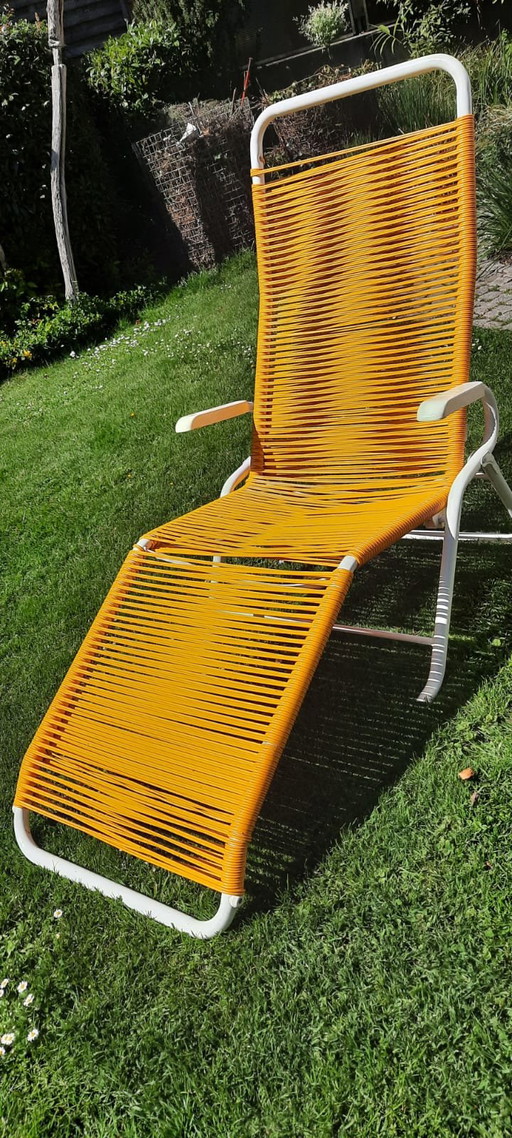 Henkel Ideal spaghetti loungestoel, vintage, midden van de vorige eeuw