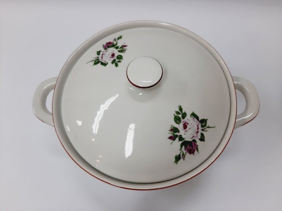 Image 1 of Vintage porcelain serving bowl, soup bowl