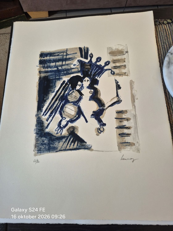 René Lannoy Engravings, Set of 55 – Lithographs & prints, Paper (photo 6 of 11)