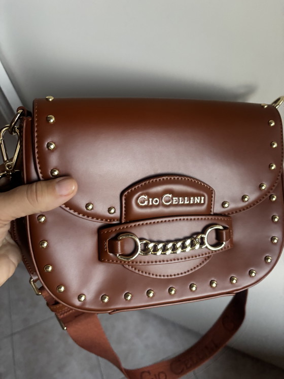 Bruine crossbody tas Gio Cellini – Crossbody tassen, Textile, Skai (photo 9 of 15)