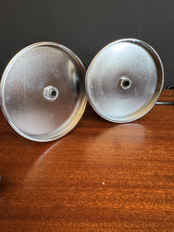 Image 1 of Chromen buislampen in Space Age-stijl