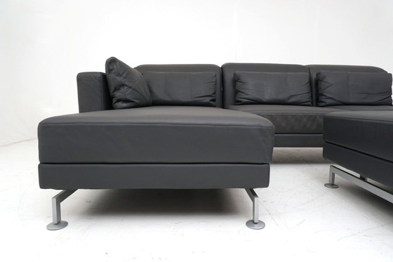 Image 1 of Brühl & Sippold Moule Lounge Sofá Sofá Taburete Cuero Gris