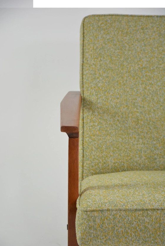 Image 1 of MR-Sessel, hell gesprenkeltes Grün
