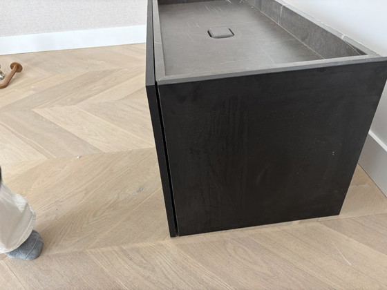 Detremmerie Bathroom Vanity 100 cm – Natural Stone – demtremmerie, Chest of drawers (photo 4 of 5)