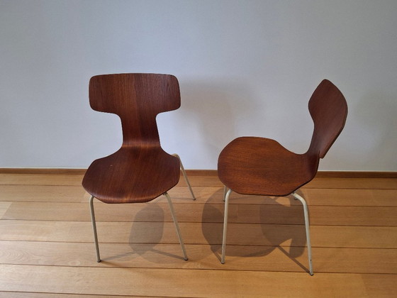 Image 1 of 2 x Hammer chairs by Arne Jacobsen