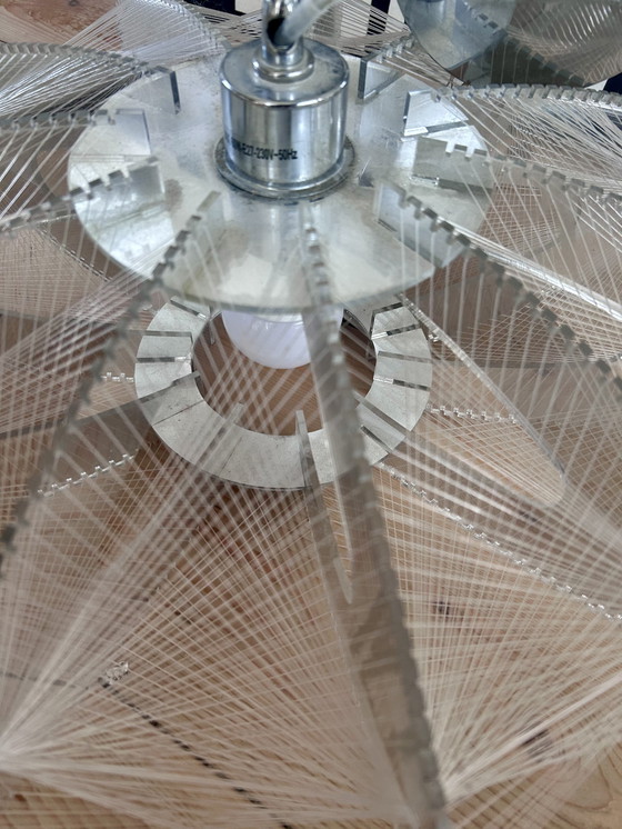 Image 1 of Pendelleuchte im Weltraum-Stil | Nylonfäden