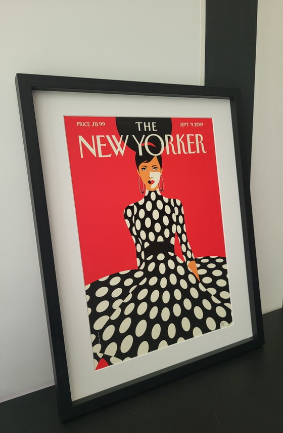 The New Yorker prachtige ingelijste  print Malika Favre. – Giclée Prints, Glass, Mdf (photo 3 of 6)
