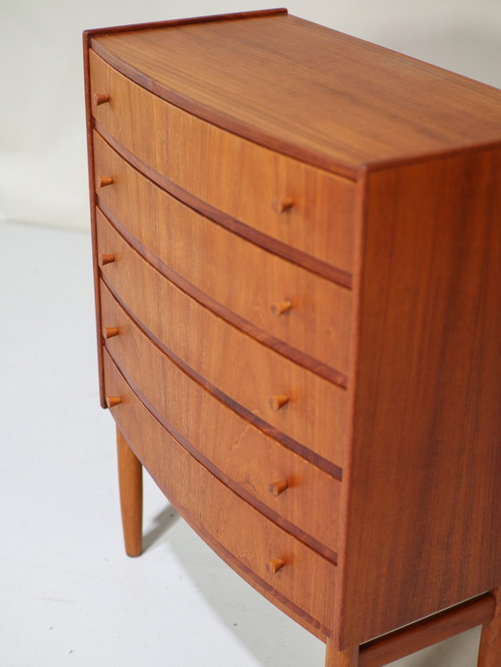 Image 1 of Small chest of drawers Kai Kristiansen hall cabinet Danish