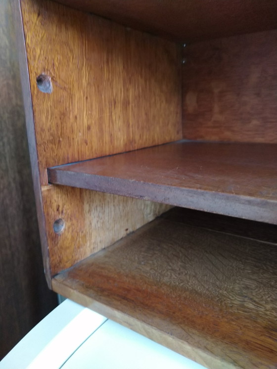 Image 1 of Pieza antigua de escritorio/armario con cajones