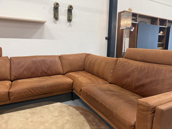 Image 1 of Leolux Bellice Hoebank Danza Mocha leather