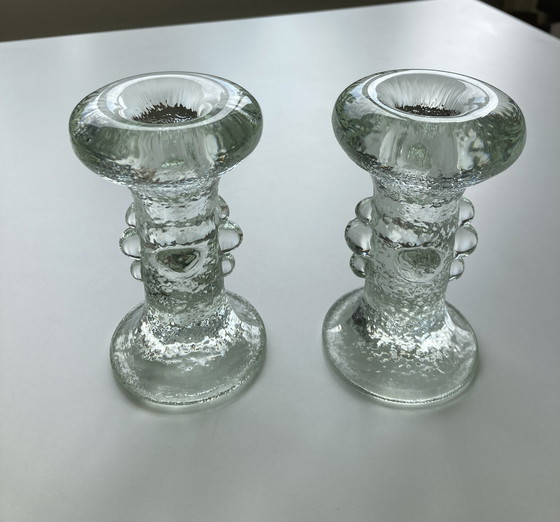 Image 1 of Pukeberg candlesticks