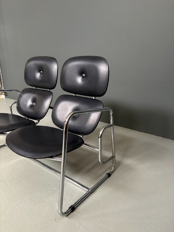 Image 1 of Divano italiano a 2 posti, tipico dello stile di Gae Aulenti e Poltronova