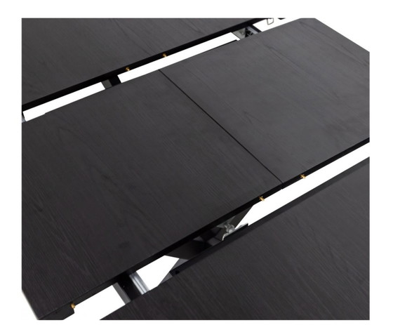 Image 1 of Mesa de comedor extensible WOOOD Arros negra
