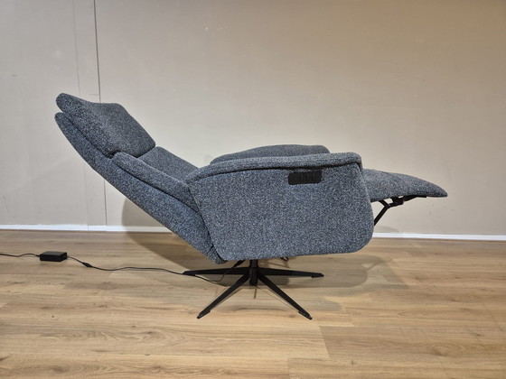 Image 1 of Modello da esposizione - Montel Oscar - Poltrona reclinabile - Tessuto - Blu