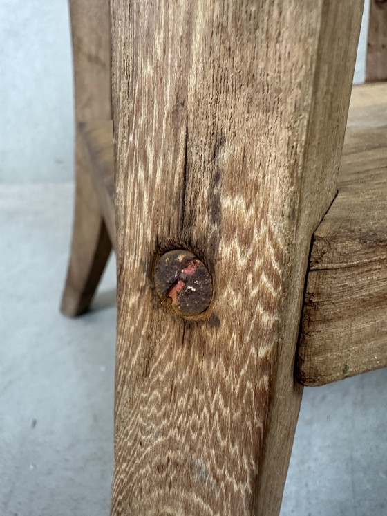 Image 1 of Alter runder Beistelltisch